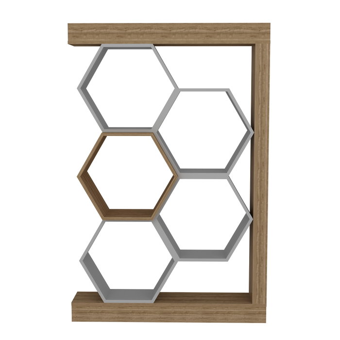 Hanah Home Artemis - Blanco y Nogal Hanah Home Artemis - Blanco y Nogal